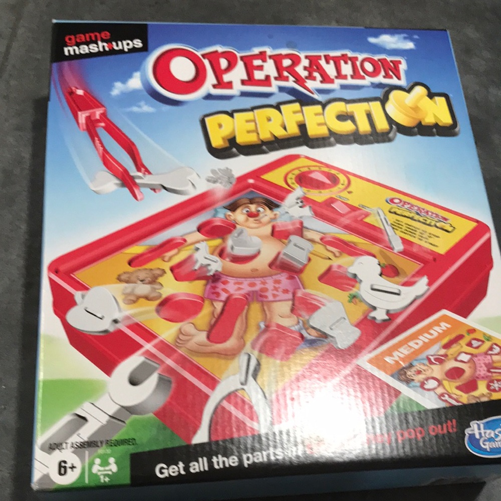 Operation perfection board game